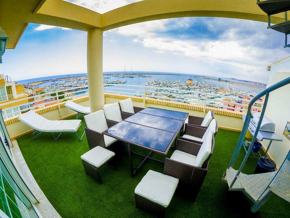 Torrevieja Experience Atico 1ª Linea Apartment Luaran gambar
