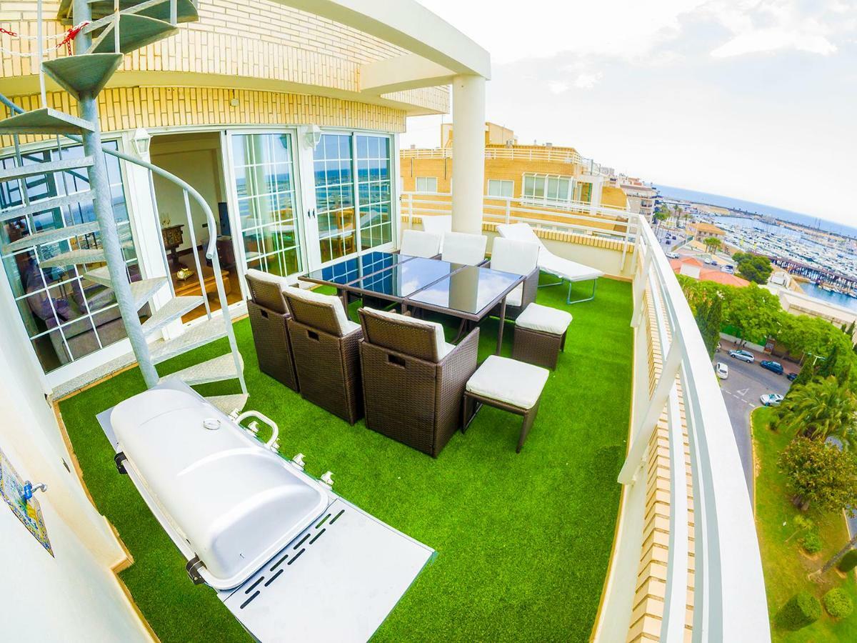 Torrevieja Experience Atico 1ª Linea Apartment Luaran gambar