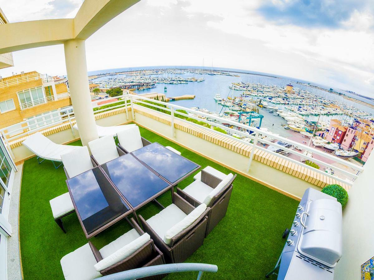Torrevieja Experience Atico 1ª Linea Apartment Luaran gambar
